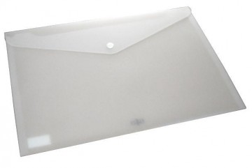 Showmap A4 PP drukknop zwart PAK4