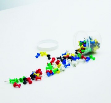 Pushpins assortiment (100 stuks)