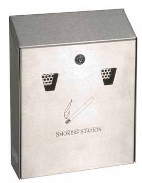 Rubbermaid wandasbak uit gegalvaniseerd staal 