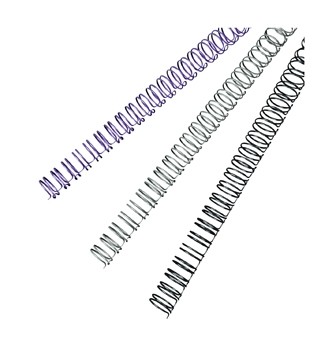 GBC draadruggen WireBind rug 6 mm, capaciteit: 25 blad, zwart