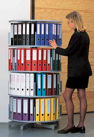 Rotaflex klasseerzuil organisatie-elementen, om een verdieping in 16 overzichtelijke sectoren op te delen