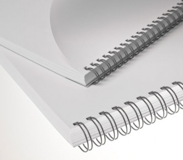 Renz draadruggen Wirebind 9.5mm , 23 ringen, 2:1 PAK100