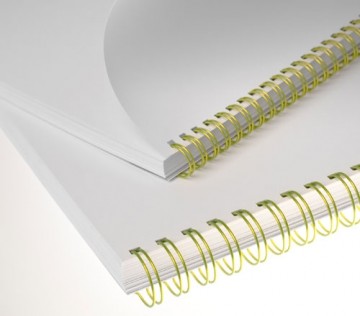 Renz draadruggen Wirebind 8.0mm , 23 ringen, 2:1 PAK100