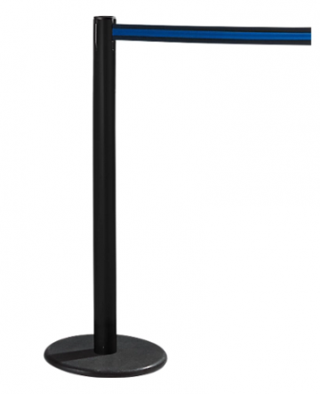Rs guide afzetpaal met trekband blauw zwart verkrijgbaar bij officeknallersnl  anderhalvemeter economie corona free producten 1