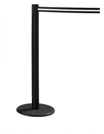 Rs guide afzetpaal met trekband wit zwart verkrijgbaar bij officeknallersnl  anderhalvemeter economie corona free producten 1