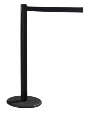 Rs guide afzetpaal met trekband zwart verkrijgbaar bij officeknallersnl  anderhalvemeter economie corona free producten 1