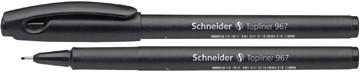 Schneider Fineliner Topliner 967 zwart