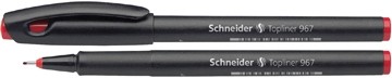 Schneider Fineliner Topliner 967 rood