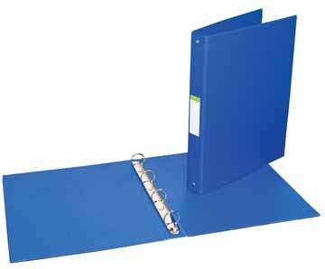 Ringmap 4 ringen van 26 mm, blauw