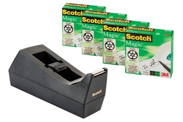 Scotch plakbandafroller zwart