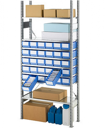 Systeem R 3000 - Aanbouwstelling met stellingbakken