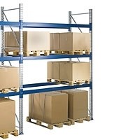 Systeem PR 600 - complete stelling, aanbouwsectie met BALKEN, 1800 mm lang