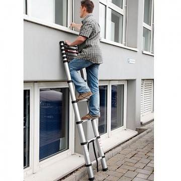 Aluminium telescopische ladder 9 sporten