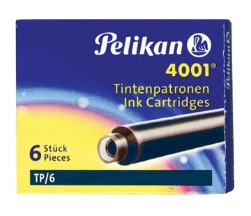 Pelikan inktpatronen 4001 blauw-zwart