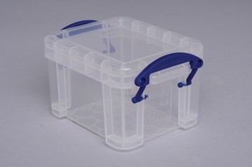 Really Useful Boxes Transparante opbergdoos 0,14 l transparant
