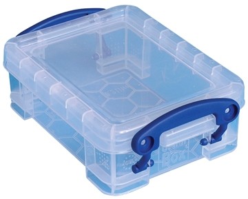 Really Useful Boxes visitekaartenhouder 0,2 l; transparant