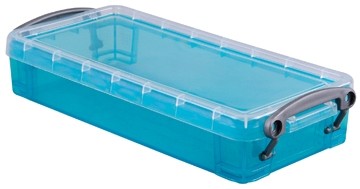 Really Useful Boxes pennenbakje buitenft 220 x 100 x 40 mm, binnenft 185 x 80 x 30 mm (b x d x h), blauw