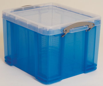 Really Useful Boxes hangmappenkoffer 35 l, voor 20 volle hangmappen PAK VAN 6
