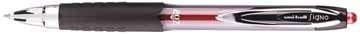 Uni-ball intrekbare roller Signo RT207 rood
