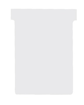 Nobo T-planbordkaarten index 3, ft 120 x 92 mm, wit
