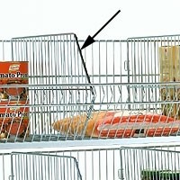 Verdeelrooster voor Stapelbare manden