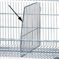 Verdeelroosters voor Palletmanden