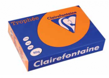 TROPHEE FEL ORANJE A4 80GR 500V