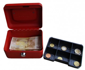 Geldkistjes 15cm Kleur Rood