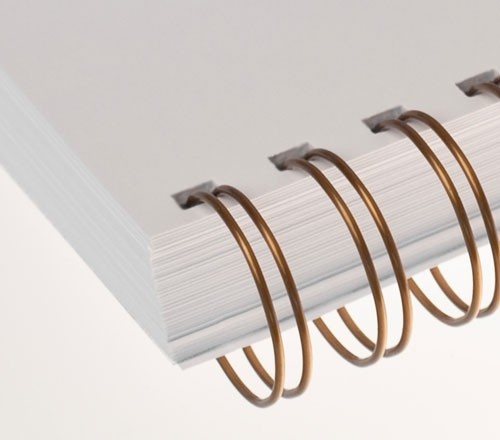 Winkelcentrum Bedenk Speciaal Renz draadruggen Wirebind 9.5 mm , 34 ringen, 3:1 PAK100 (A4 of A5) -  Bindring metaal 9.5 mm Wire-O - Officeknallers voor al uw kantoorartikelen,  inbinden en lamineren met 100% service
