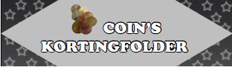 Coins kortingfolder bij Officeknallers specialist in lamineren en inbinden