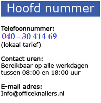 telefoonnummer officeknallers